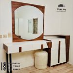 ⁦غرفة نوم مع دولاب جرار بطابع فاخر⁩ - الصورة ⁦4⁩