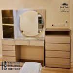 ⁦غرفه نوم كريمي دخاني لاكچري⁩ - الصورة ⁦3⁩